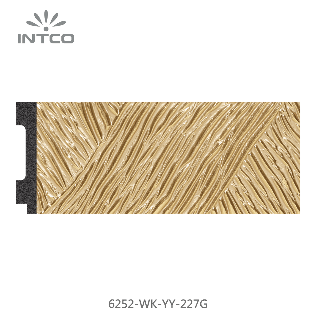 6252-WK-YY-227G — 7.05cm Gold PS Bilderrahmenleiste