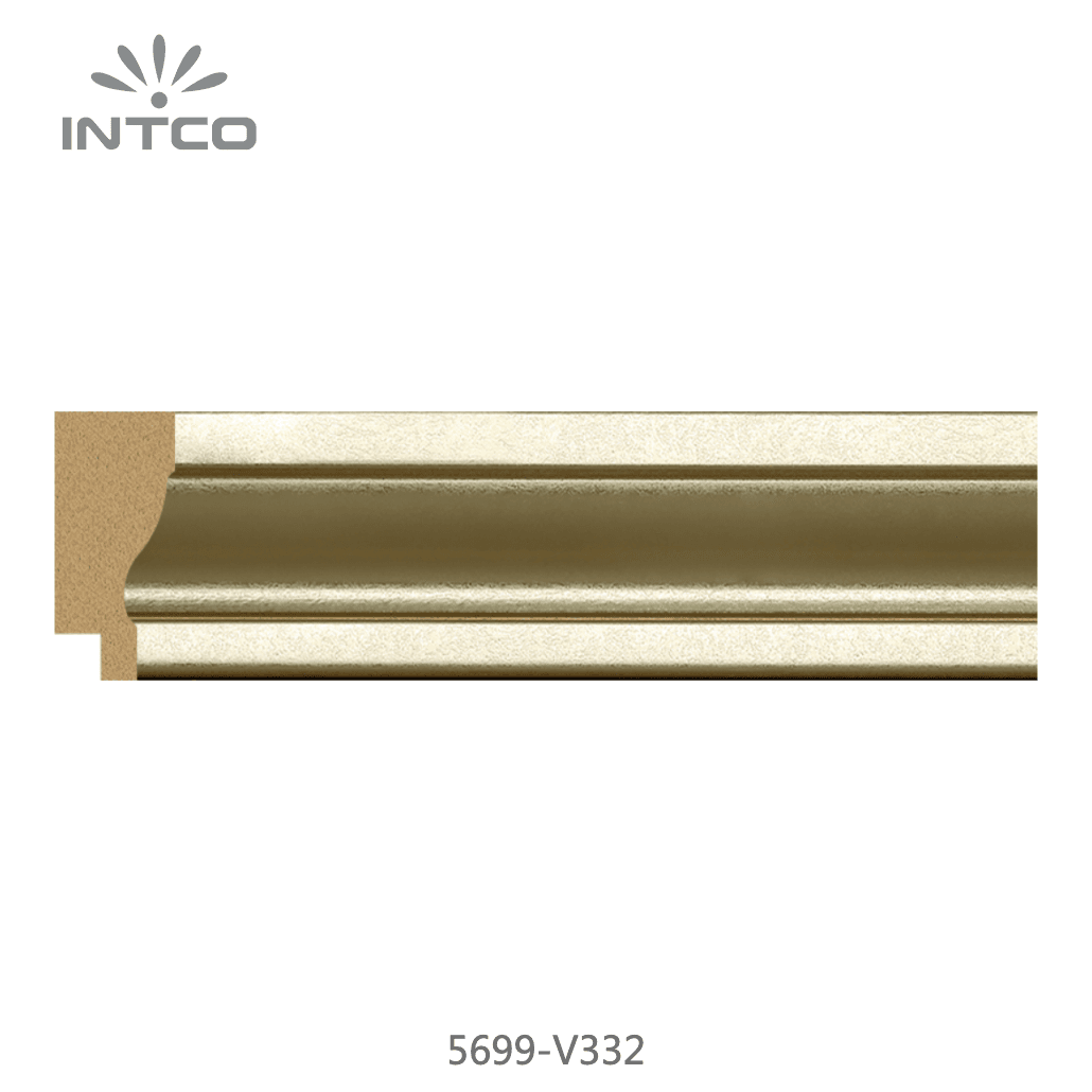 5699-V332 — 3.68cm Doré PS Baguette d'Encadrement