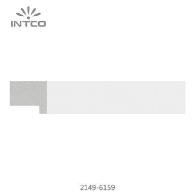 2149-6159 — 2.54cm Blanc PS Baguette d'Encadrement