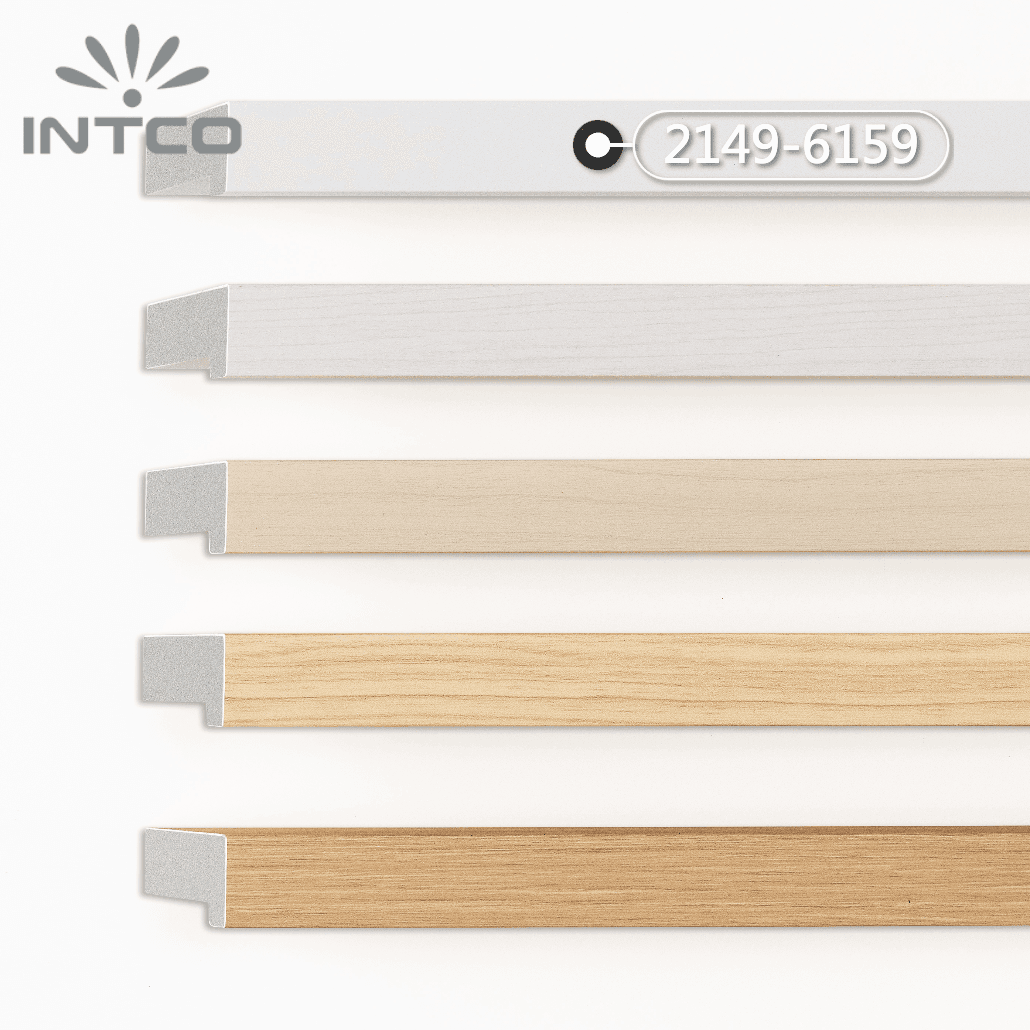 2149-6159 — 2.54cm Blanc PS Baguette d'Encadrement