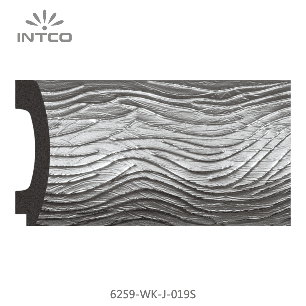 6259-WK-J-019S — 7.1cm Prateado PS Moldura para Quadro