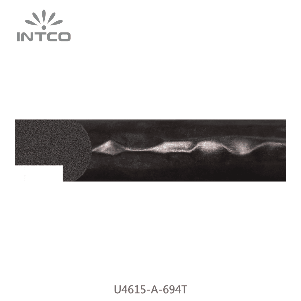 U4615-A-694T — 3.1cm Bronze PS Baguette d'Encadrement