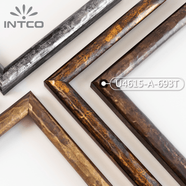 U4615-A-693T — 3.1cm Bronze PS Bilderrahmenleiste