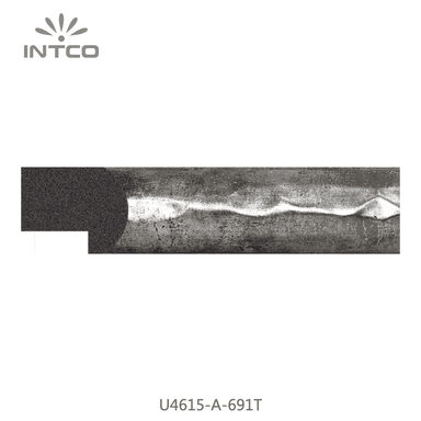 U4615-A-691T — 3.1cm Silber PS Bilderrahmenleiste