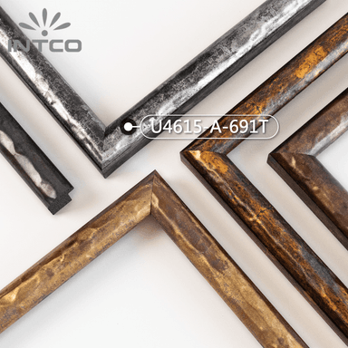 U4615-A-691T — 3.1cm Silber PS Bilderrahmenleiste