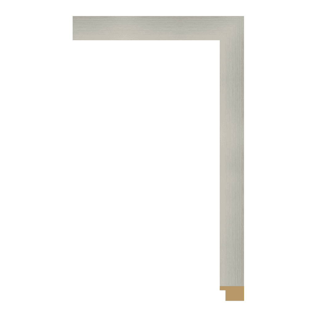 6823-C-139 — 3.26cm Argenté PS Baguette d'Encadrement