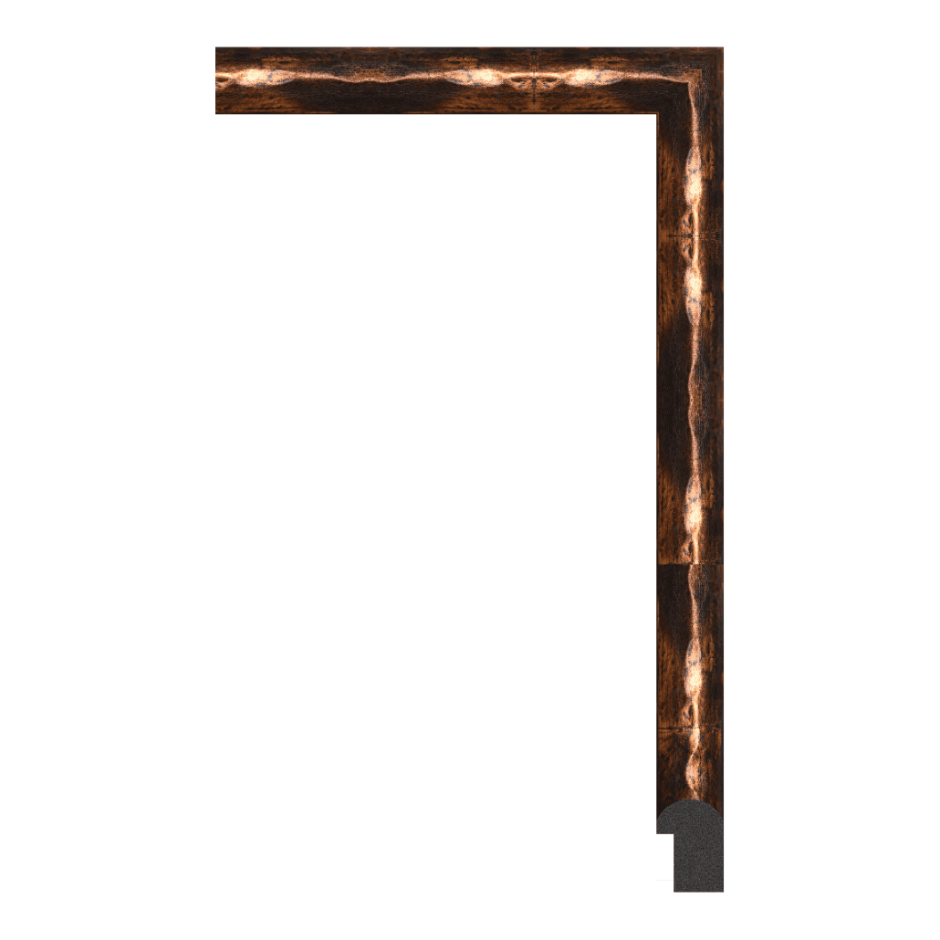 U4615-A-311T — 3.1cm Bronze PS Bilderrahmenleiste