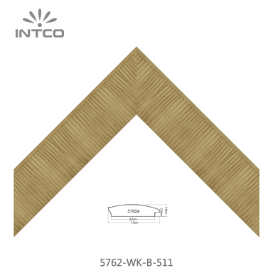 5762-WK-B-511 — 7.62cm Naturel PS Baguette d'Encadrement