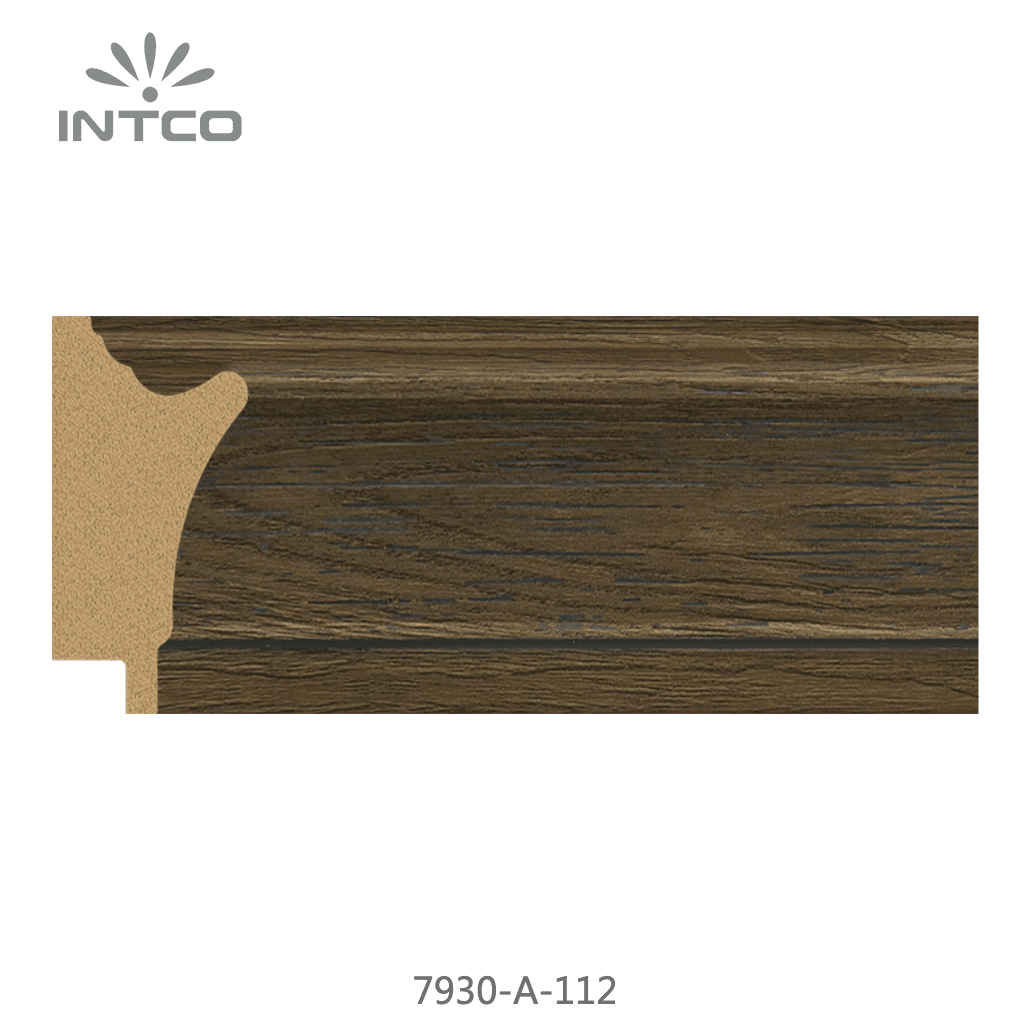 7930-A-112 — 5.8cm Natur PS Bilderrahmenleiste