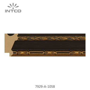7929-A-1058 — 3.8cm Gold PS Bilderrahmenleiste