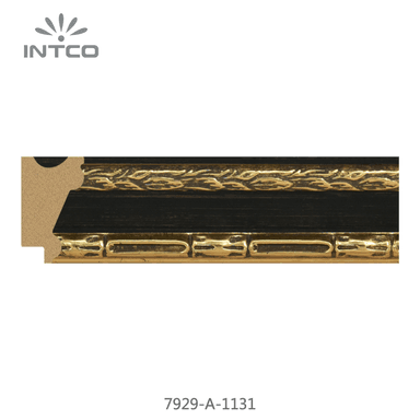 7929-A-1131 — 3.8cm Gold PS Bilderrahmenleiste