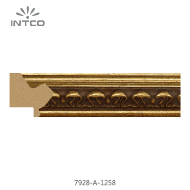 7928-A-1258 — 3.5cm Dorado PS Moldura para Marco de Fotos