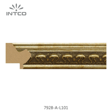 7928-A-L101 — 3.5cm Dourado PS Moldura para Quadro