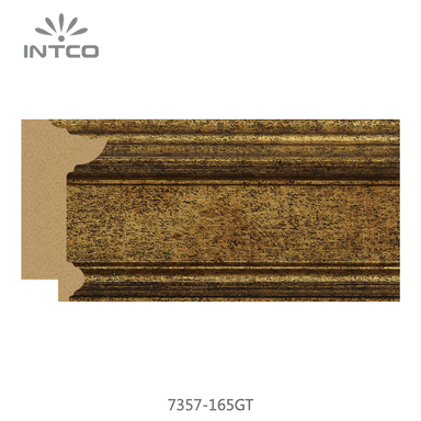 7357-165GT — 6.3cm Bronce PS Moldura para Marco de Fotos