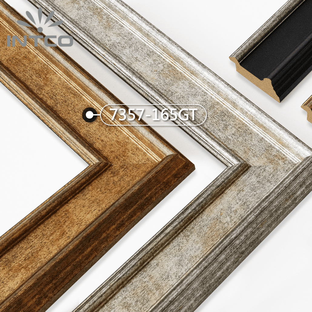 7357-165GT — 6.3cm Bronce PS Moldura para Marco de Fotos