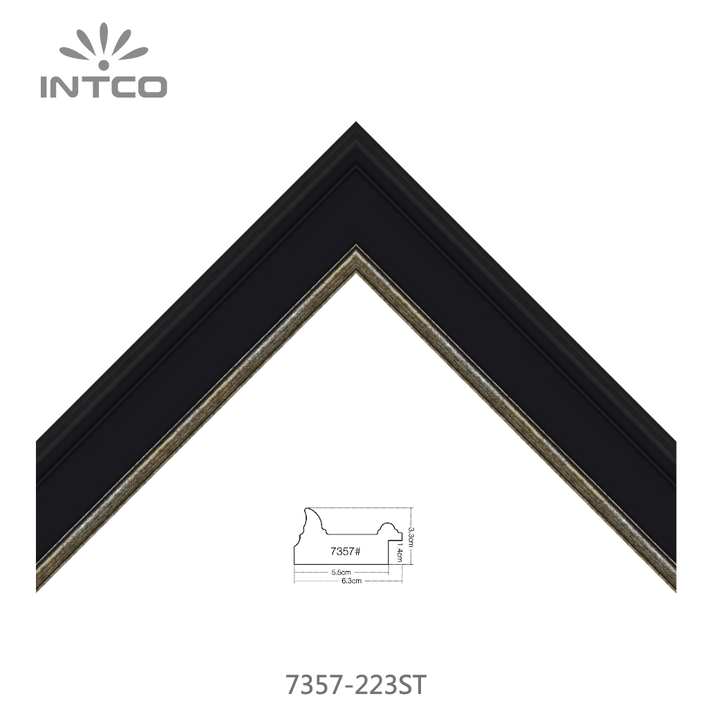 7357-223ST — 6.3cm PS Baguette d'Encadrement