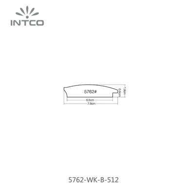 5762-WK-B-512 — 7.62cm Natur PS Bilderrahmenleiste