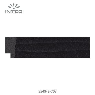 5549-E-703 — 3.3cm Negro PS Moldura para Marco de Fotos