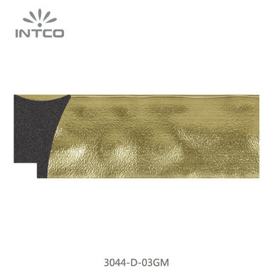 3044-D-03GM — 4.63cm Gold PS Bilderrahmenleiste