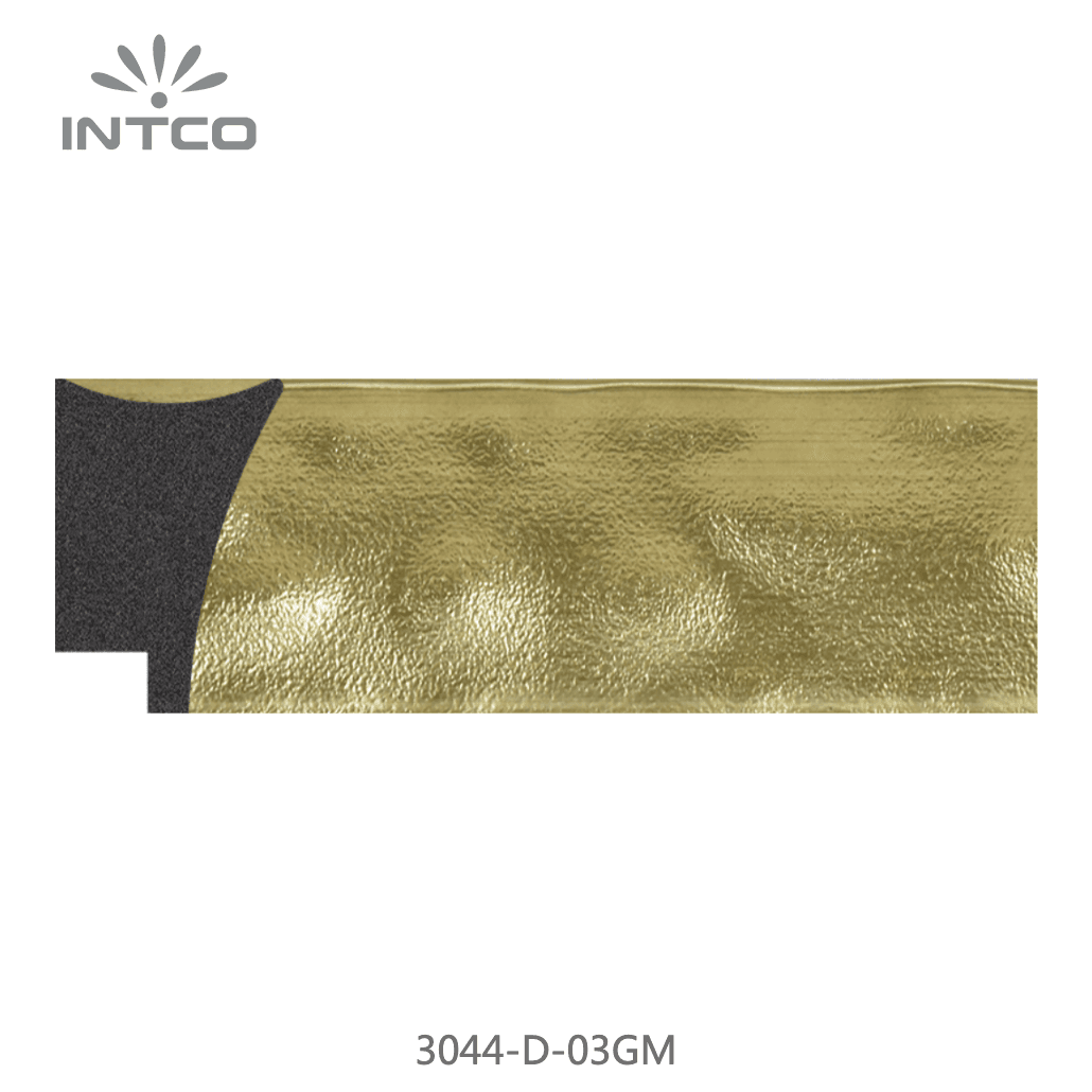3044-D-03GM — 4.63cm Gold PS Bilderrahmenleiste