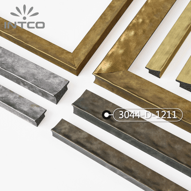 3044-D-1211 — 4.63cm Prateado PS Moldura para Quadro