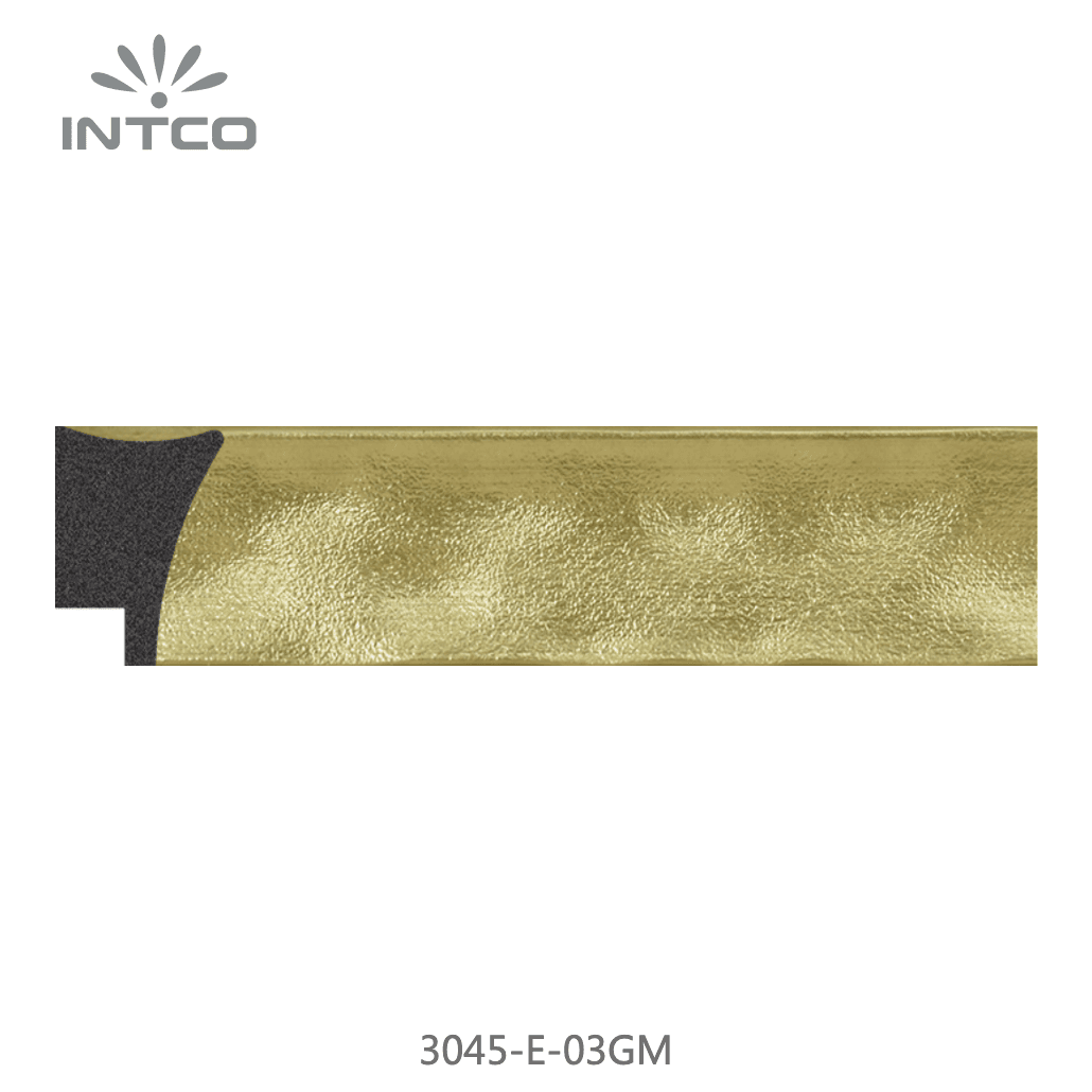 3045-E-03GM — 3.3cm Doré PS Baguette d'Encadrement