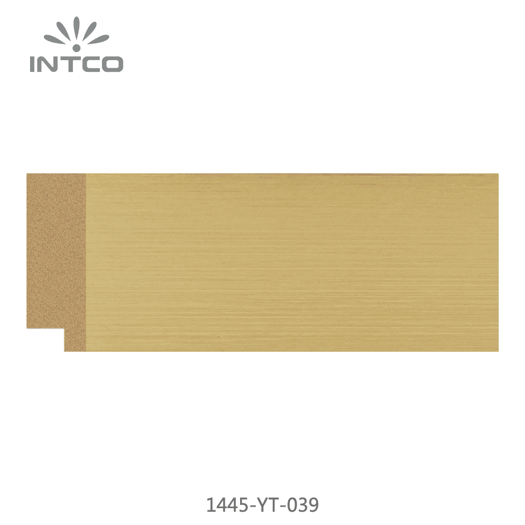 1445-YT-039 — 5.1cm Dourado PS Moldura para Quadro