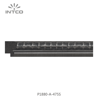 P1880-A-475S — 3.18cm Silber PS Bilderrahmenleiste