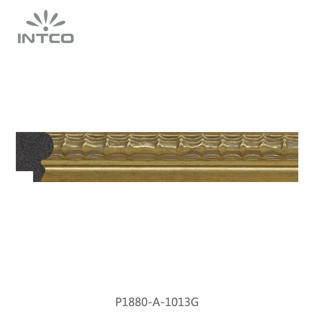 P1880-A-1013G — 3.18cm Doré PS Baguette d'Encadrement