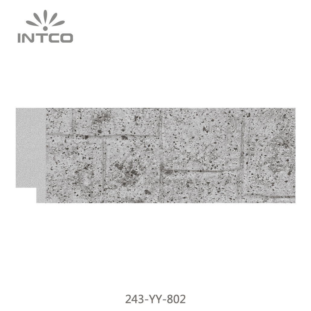 243-YY-802 — 4.56cm Multicolor PS Moldura para Quadro