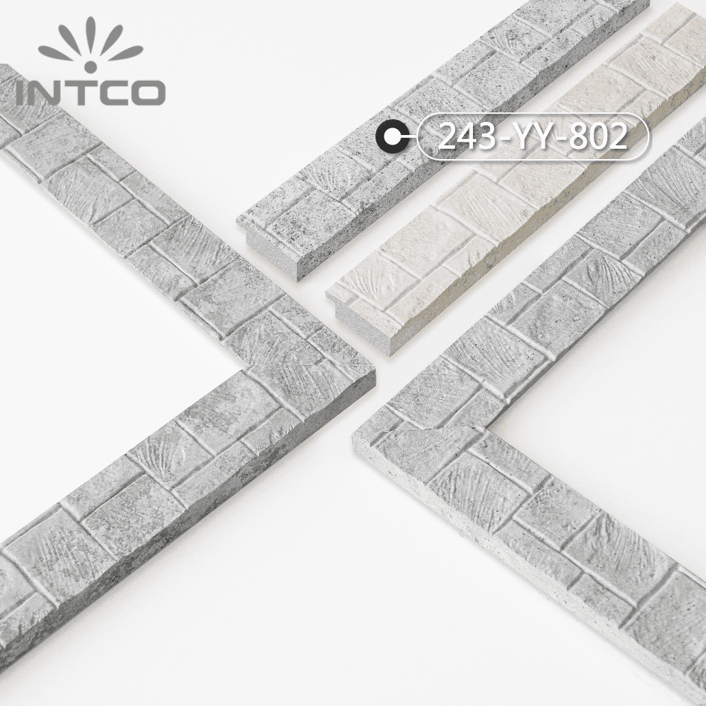 243-YY-802 — 4.56cm Multicolor PS Moldura para Quadro