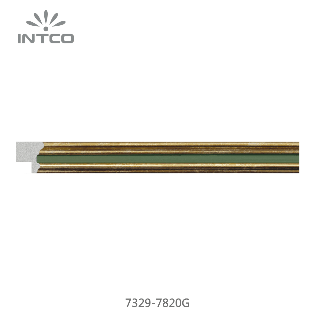7329-7820G — 1.5cm Mehrfarbig PS Bilderrahmenleiste