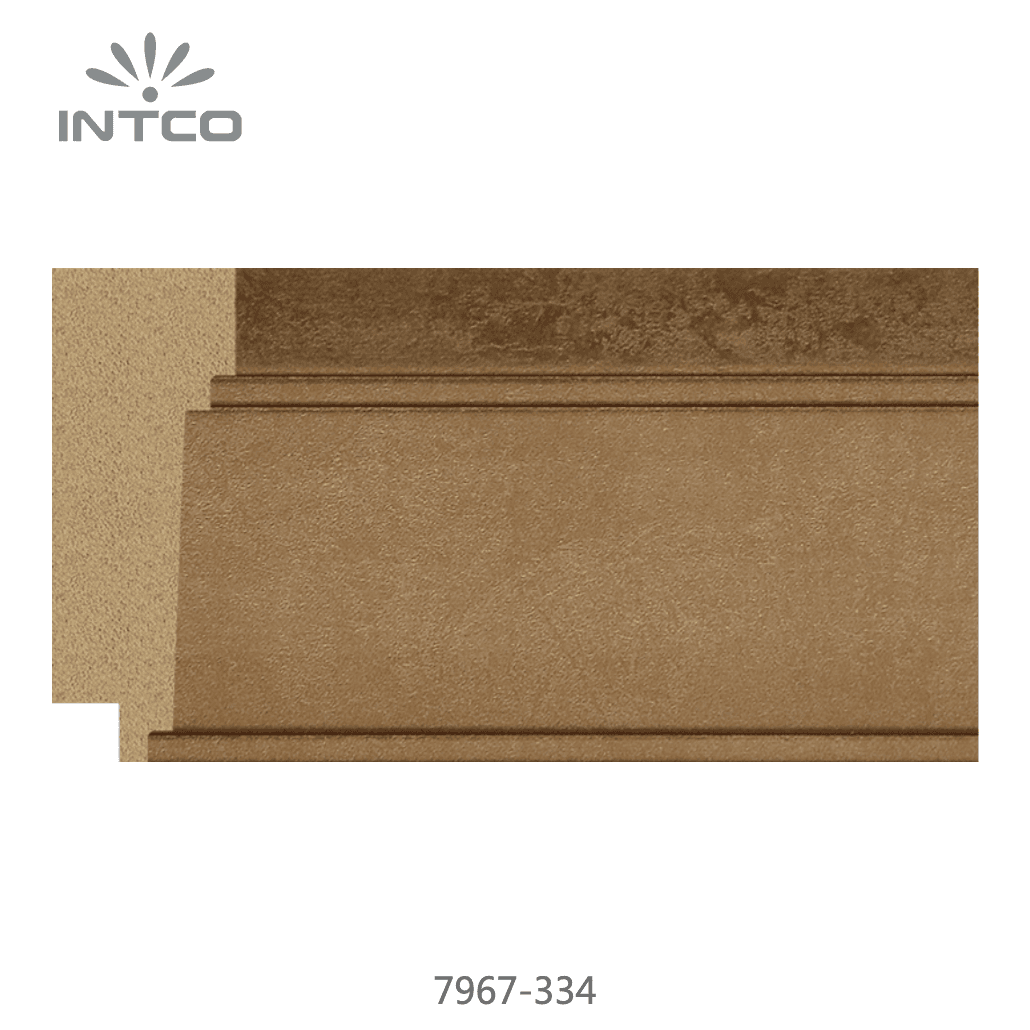 7967-334 — 7.2cm Gold PS Bilderrahmenleiste