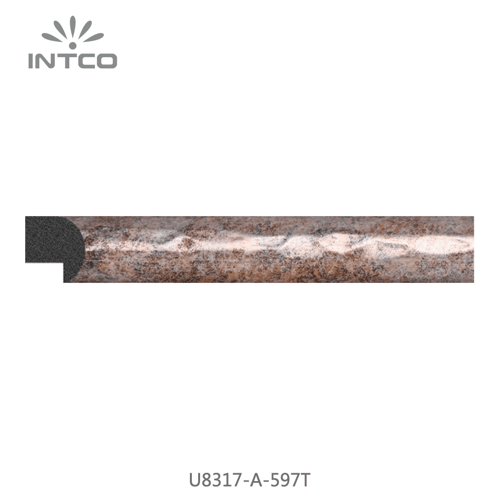 U8317-A-597T — 2.01cm Bronze PS Moldura para Quadro