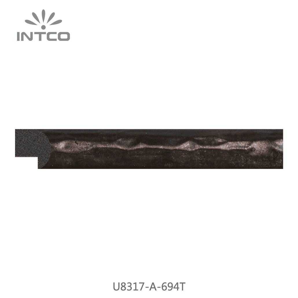U8317-A-694T — 2.01cm Bronze PS Bilderrahmenleiste