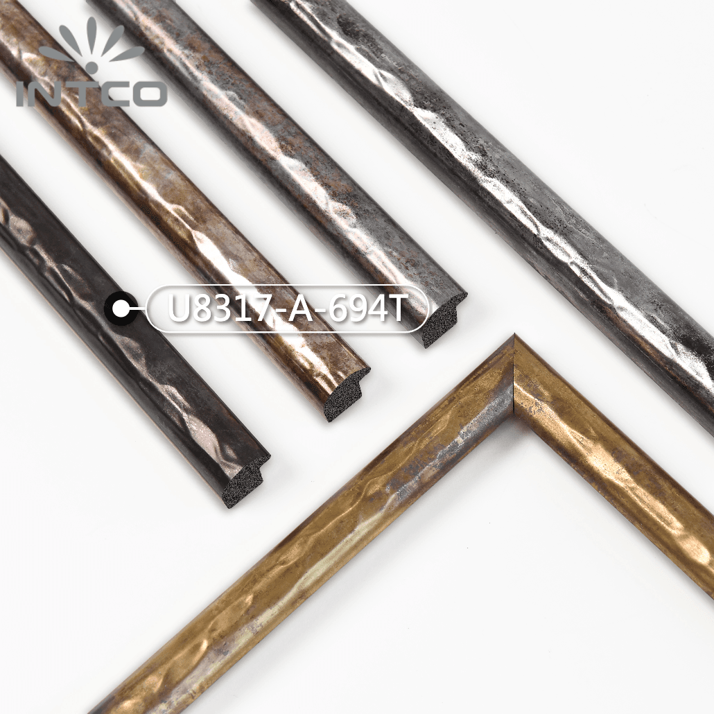 U8317-A-694T — 2.01cm Bronze PS Bilderrahmenleiste