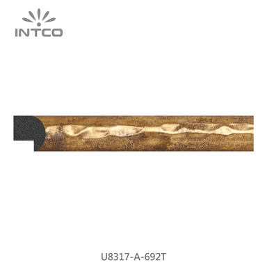 U8317-A-692T — 2.01cm Doré PS Baguette d'Encadrement