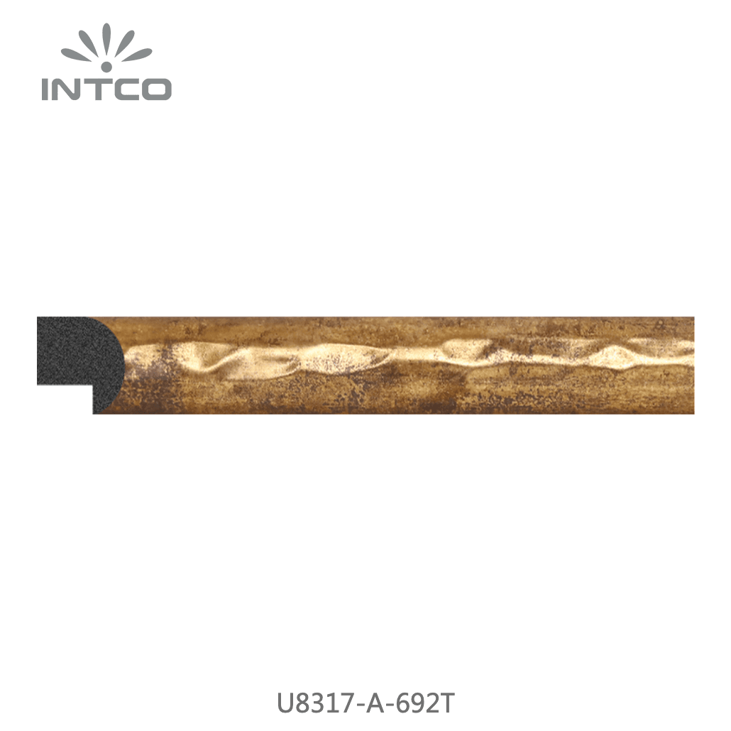 U8317-A-692T — 2.01cm Doré PS Baguette d'Encadrement