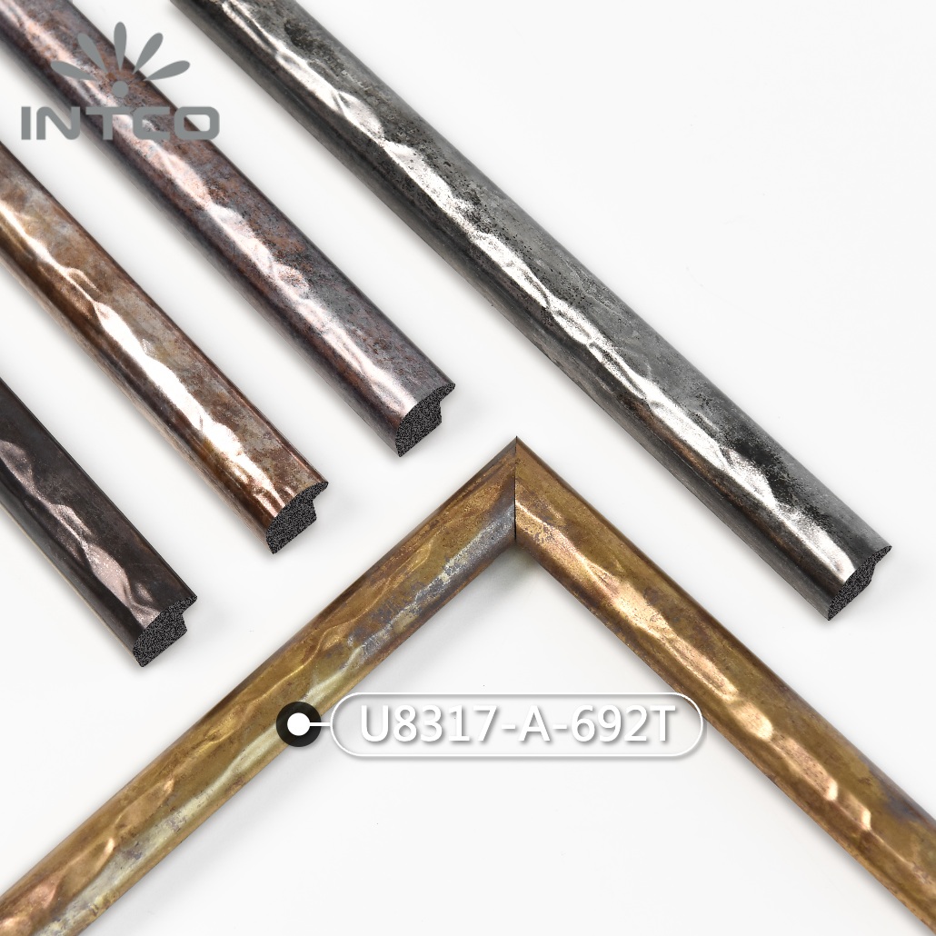 U8317-A-692T — 2.01cm Doré PS Baguette d'Encadrement