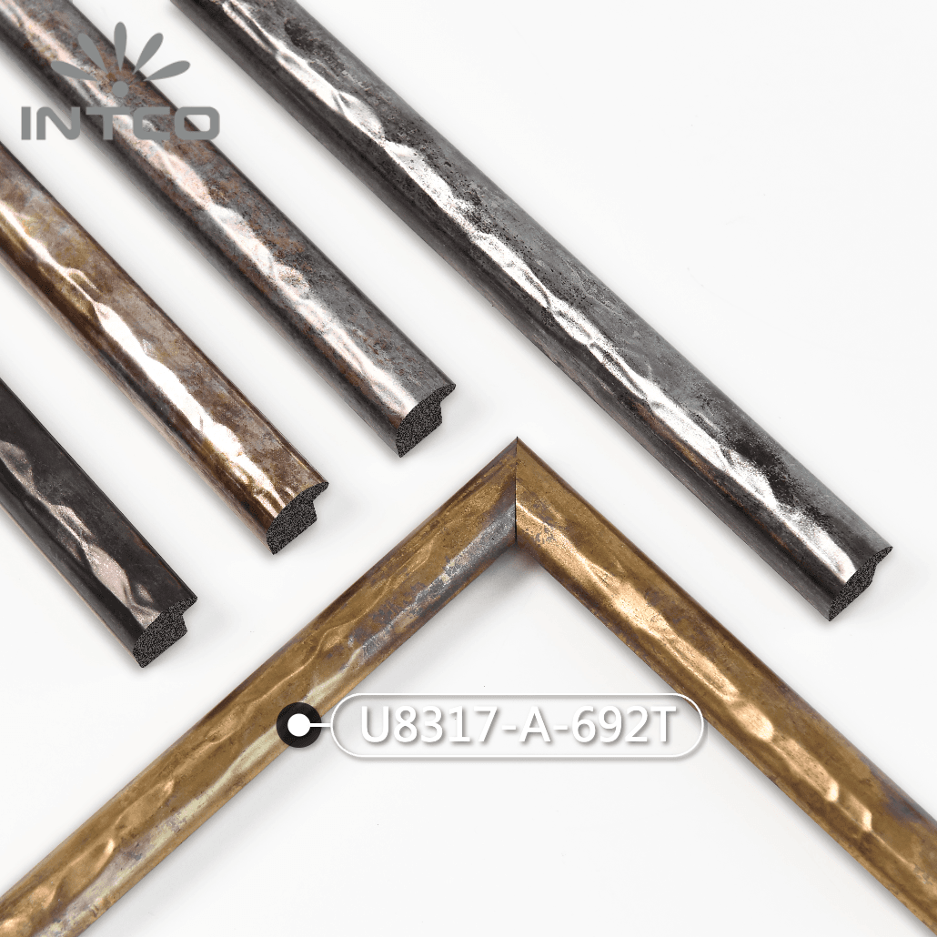 U8317-A-692T — 2.01cm Doré PS Baguette d'Encadrement