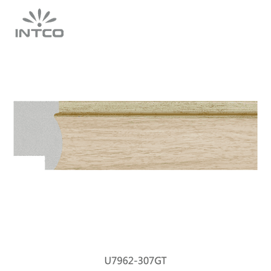 U7962-307GT — 3.81cm PS Bilderrahmenleiste