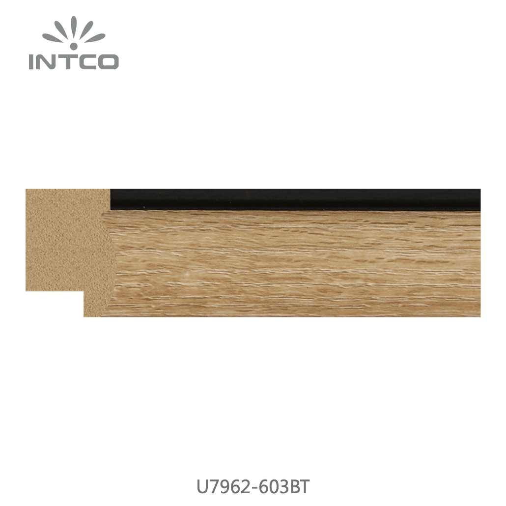 U7962-603BT — 3.81cm PS Moldura para Marco de Fotos
