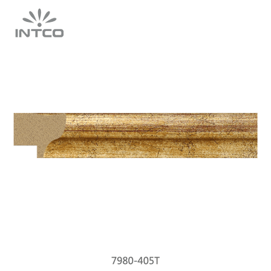 7980-405T — 2.5cm Gold PS Bilderrahmenleiste