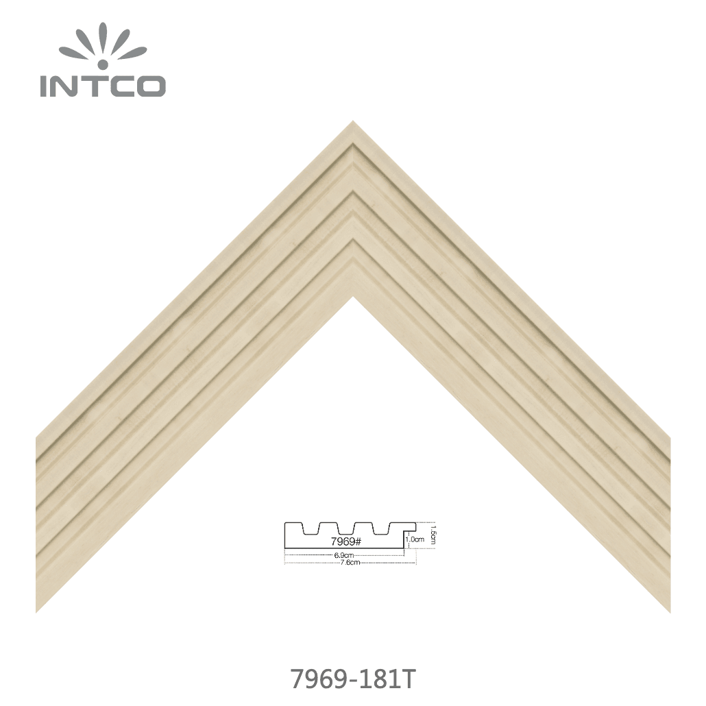 7969-181T — 7.62cm Natural PS Moldura para Quadro