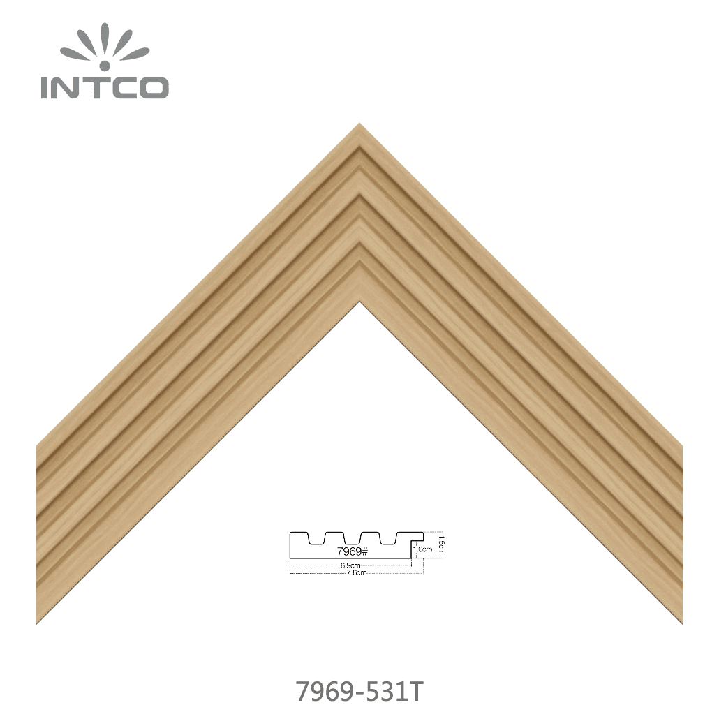 7969-531T — 7.62cm Naturel PS Baguette d'Encadrement