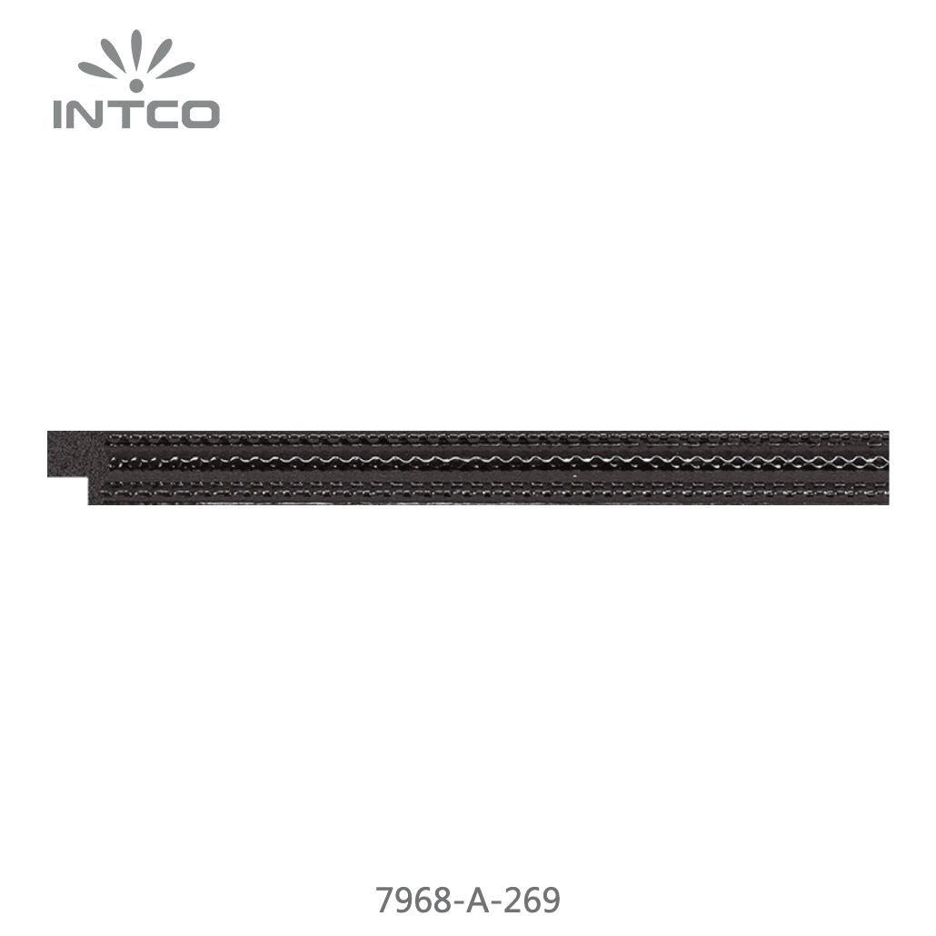 7968-A-269 — 1.2cm Noir PS Baguette d'Encadrement