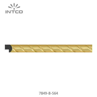 7849-B-564 — 1.2cm Dourado PS Moldura para Quadro