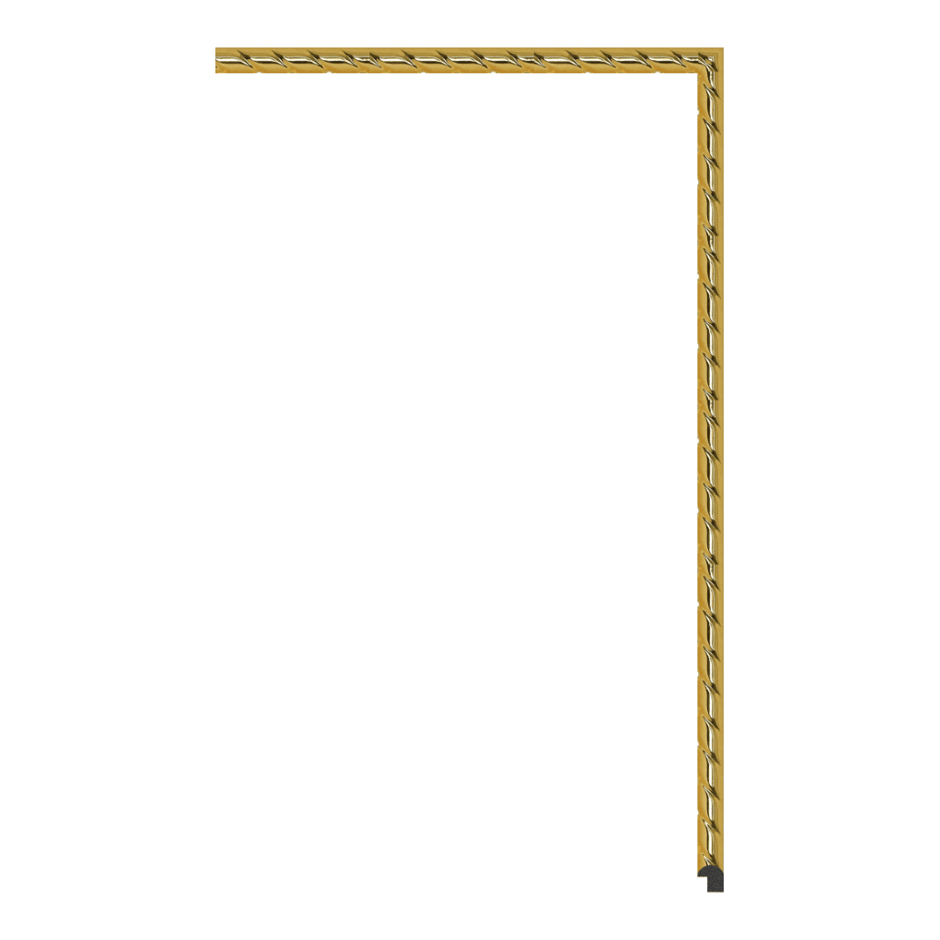 7849-B-2317 — 1.2cm Doré PS Baguette d'Encadrement