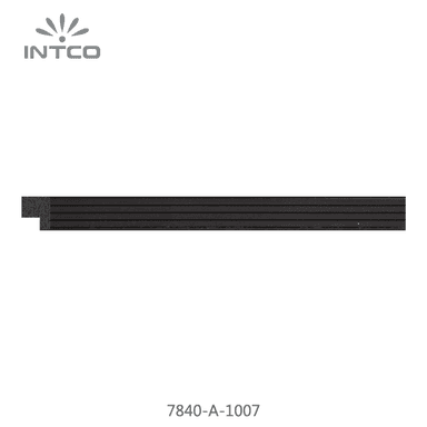 7840-A-1007 — 1.2cm Preto PS Moldura para Quadro
