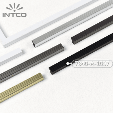 7840-A-1007 — 1.2cm Preto PS Moldura para Quadro